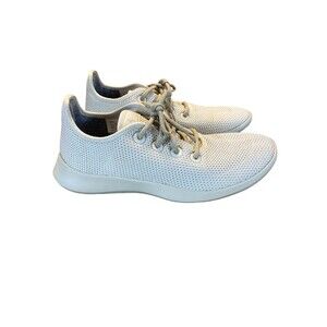 Allbirds Tree Runners Sneakers Womens Size 10 White Mesh Air Dry Lace Up Low Top